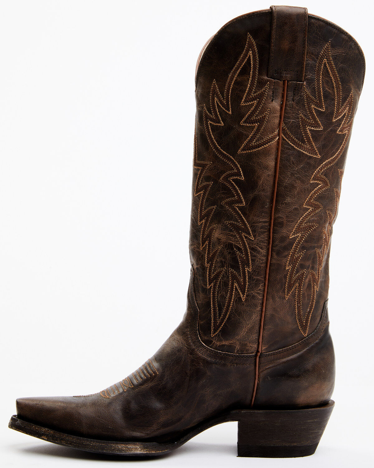 Image #3 - Idyllwind Women's Wheeler Performance Western Boots - Snip Toe, Chocolate, hi-res