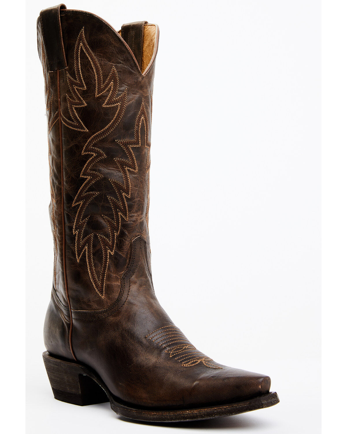 Idyllwind Women's Wheeler Performance Western Boots - Snip Toe, Chocolate, hi-res
