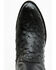 Image #6 - Cody James Black 1978&reg; Men's Chapman Exotic Full-Quill Ostrich Western Boots - Round Toe, Black, hi-res