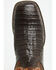 Image #6 - Ariat Men's Callen Exotic Caiman Belly Western Boots - Broad Square Toe, Chocolate, hi-res