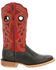 Image #2 - Durango Women's Lady Rebel Pro Crimson Performance Western Boot - Broad Square Toe, Black/red, hi-res