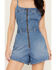 Image #3 - Levi's Women's Jadine Medium Wash Sleeveless Denim Romper, Medium Wash, hi-res