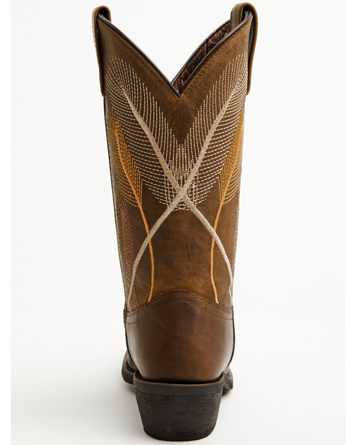 Image #5 - Laredo Women's Field Of Dreams Western Boots - Square Toe, Brown, hi-res