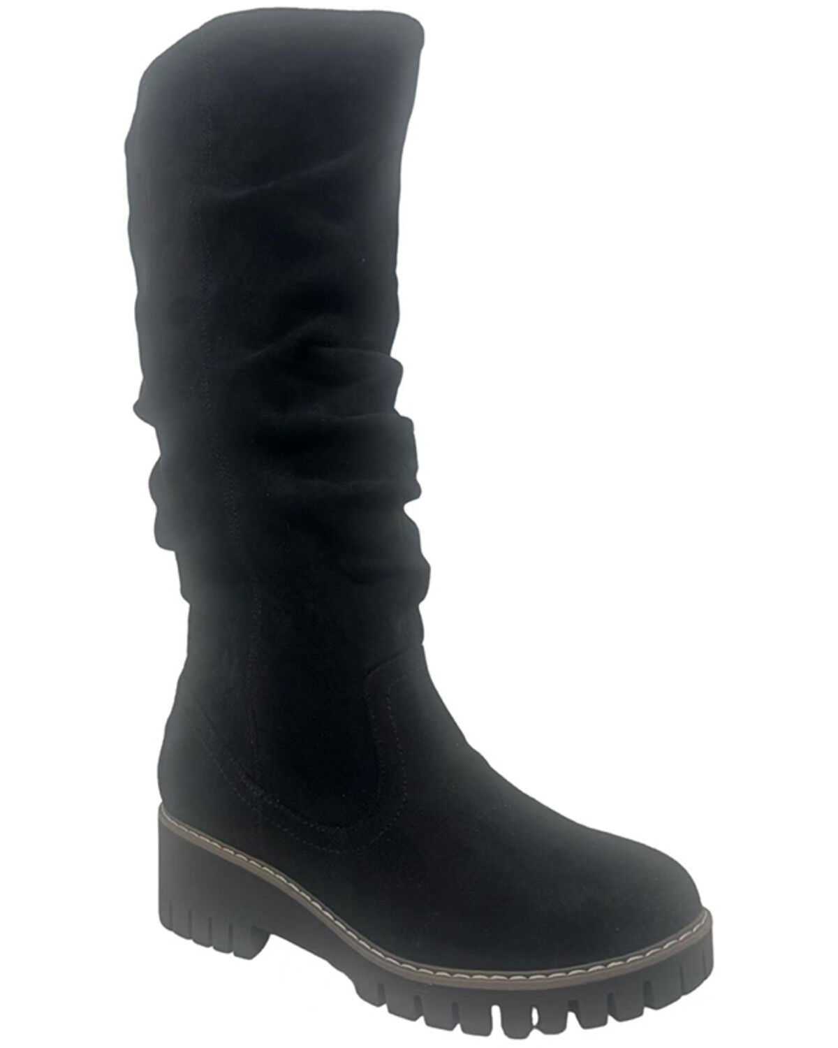 Image #2 - Very G Women's Dashing Tall Fashion Boots - Round Toe, Black, hi-res