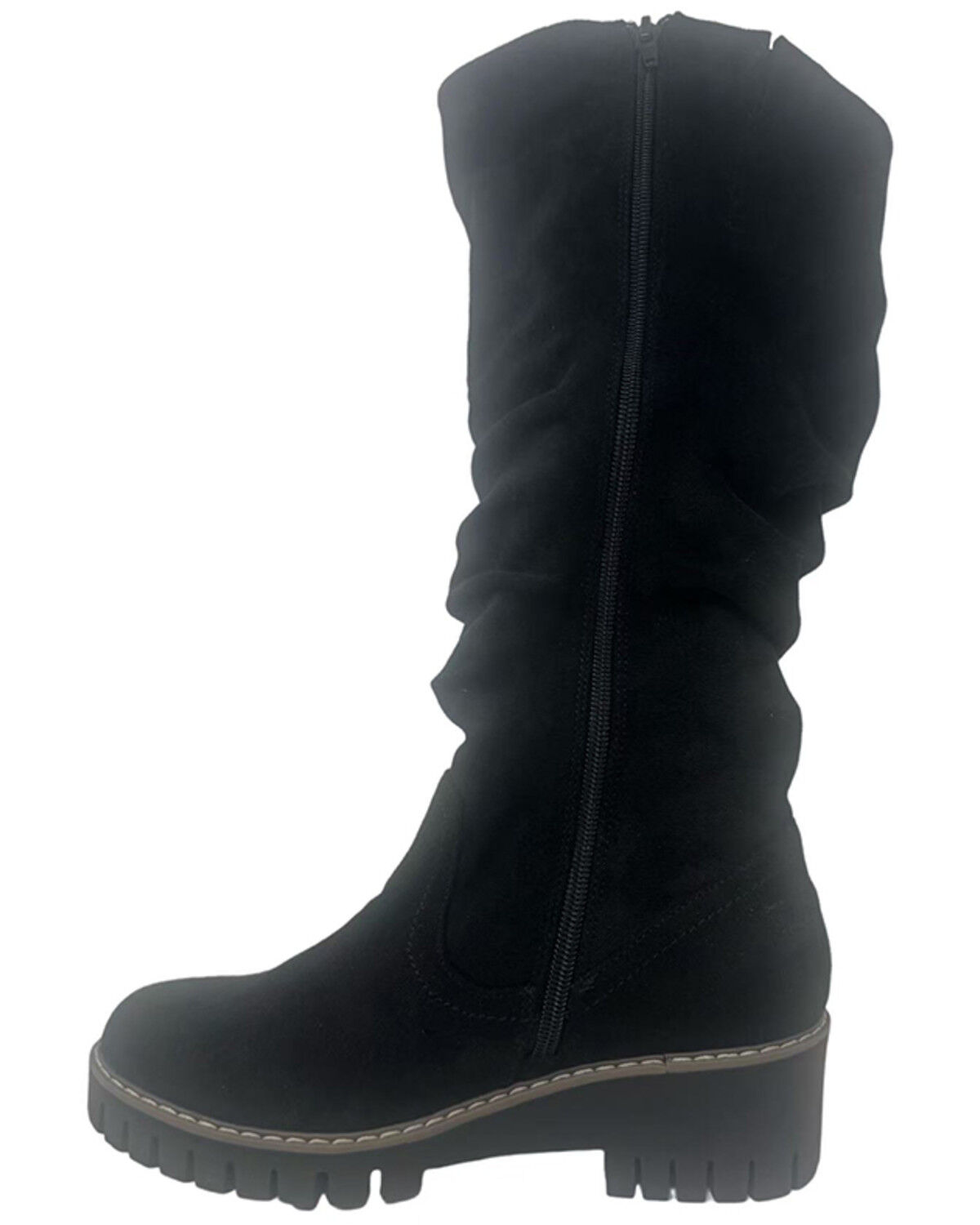 Image #3 - Very G Women's Dashing Tall Fashion Boots - Round Toe, Black, hi-res