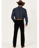 Image #3 - RANK 45&reg; Men's Midnight Wash Ambush Slim Straight Performance Stretch Denim Jeans - Tall, Black, hi-res