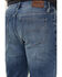 Image #4 - Brothers and Sons Men's Backcountry Wash Tucker Slim Straight Stretch Denim Jeans, Light Medium Wash, hi-res