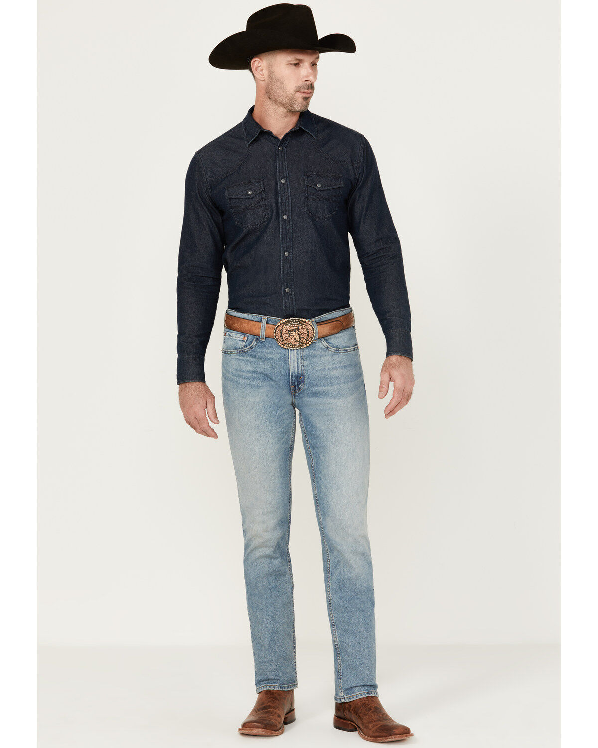 Levi's Men's 514&trade; Any Second Now Straight Stretch Denim Jeans, Light Wash, hi-res