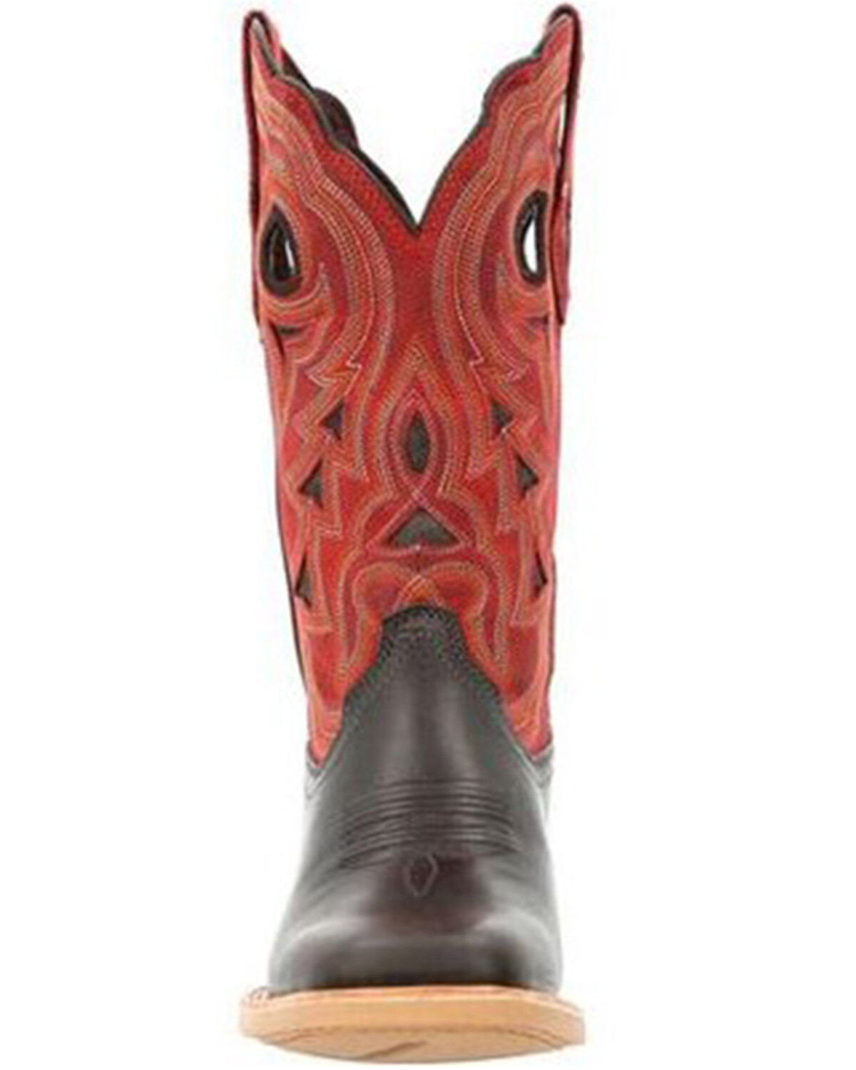 Image #4 - Durango Women's Lady Rebel Pro Crimson Performance Western Boot - Broad Square Toe, Black/red, hi-res