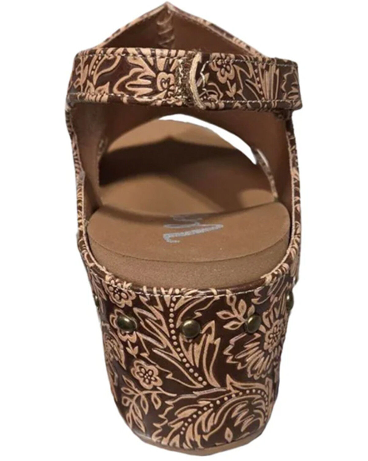 Image #4 - Very G Women's Isabella 3 Tooled Sandals, Nude, hi-res