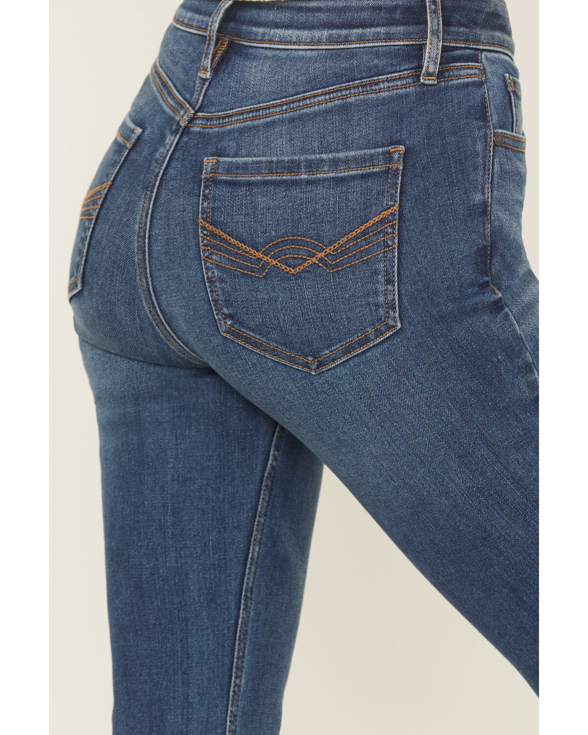 Image #4 - Idyllwind Women's Texas Hold 'Em Legend High Rise Bootcut Extreme Stretch Denim Jeans, Medium Wash, hi-res