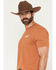 Image #3 - Ariat Men's Coyote Country Short Sleeve Graphic T-Shirt, Orange, hi-res