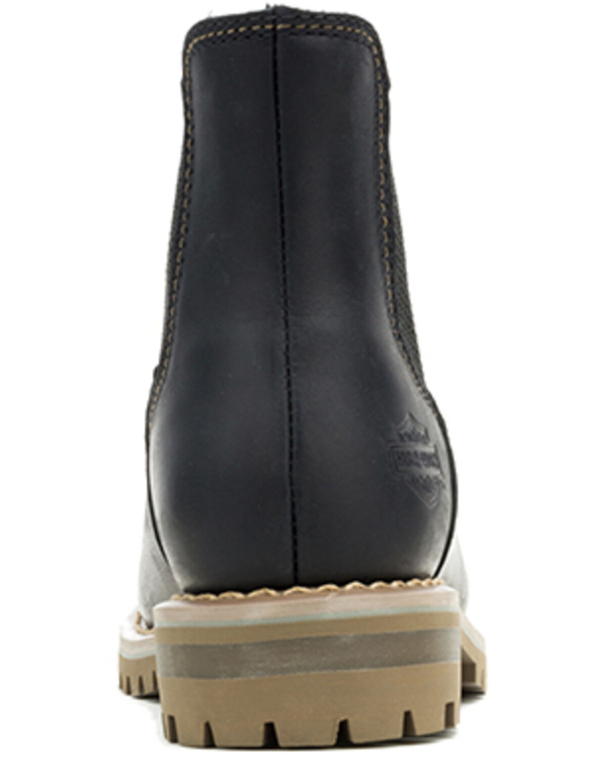 Image #7 - Harley Davidson Women's Gynger Chelsea Boots - Round Toe, Black, hi-res