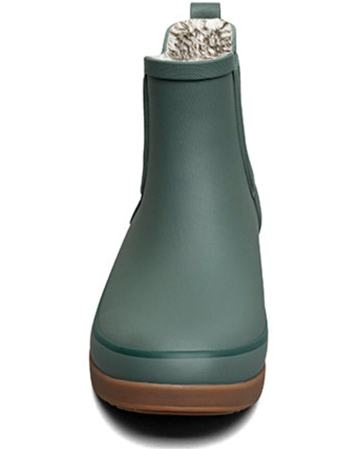 Image #4 - Bogs Women's Amanda Chelsea II Slip-On Rain Boots - Soft Toe, Green, hi-res