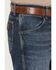 Image #2 - Wrangler Retro Men's 77MWZ Hoffman Dark Wash Slim Bootcut Stretch Denim Jeans, Dark Wash, hi-res