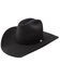 Image #1 - Resistol Five Star Felt Cowboy Hat, Black, hi-res