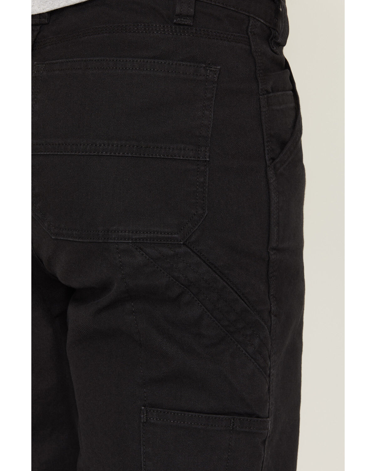 Image #4 - Strauss Men's E.S. Iconic Work Pants, Black, hi-res