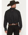 Image #4 - Ariat Men's Wrinkle Free Asher Geo Print Long Sleeve Button-Down Western Shirt - Big, Black, hi-res