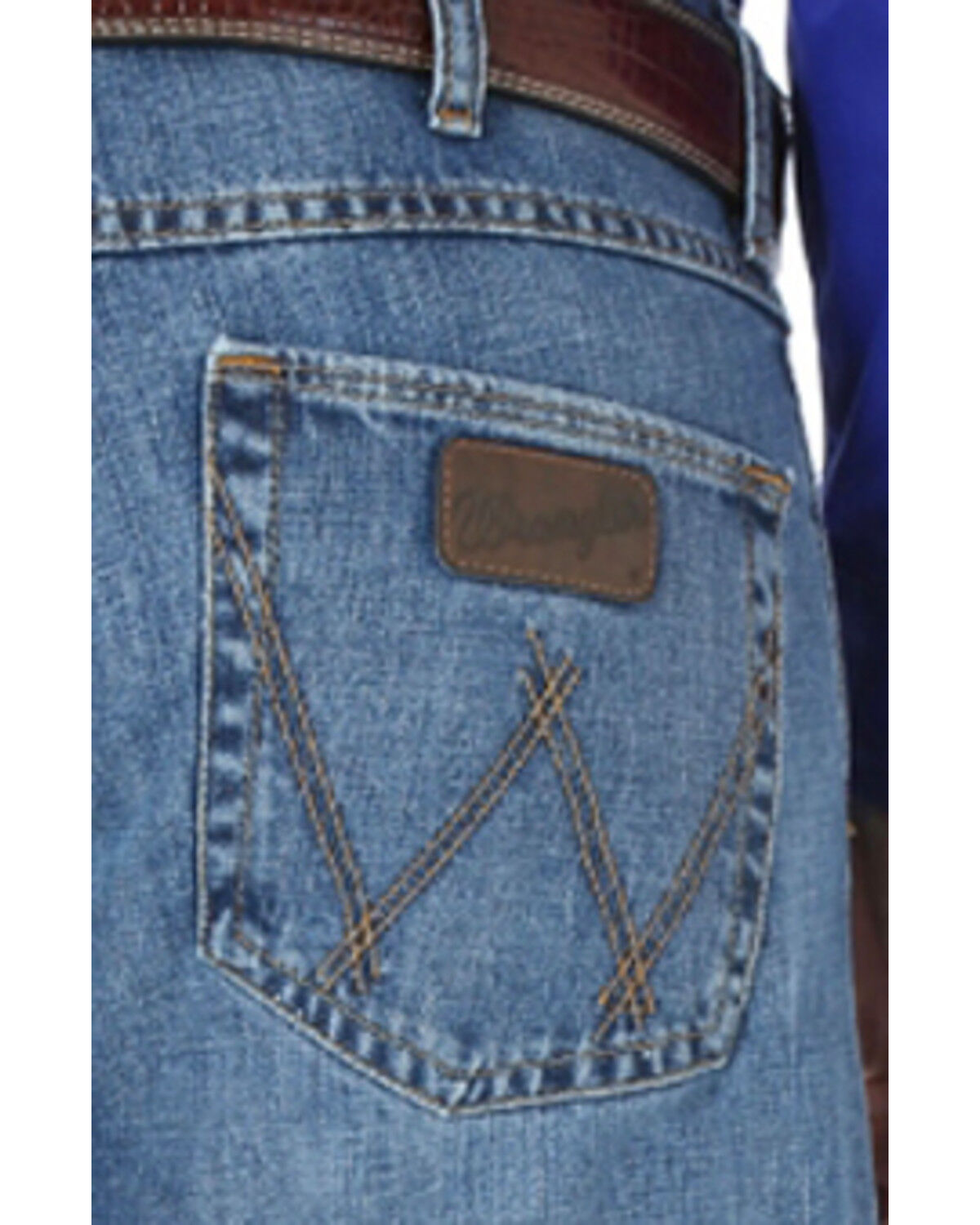 Image #4 - Wrangler 20X Men's Payson Slim Straight Leg Jeans, Denim, hi-res