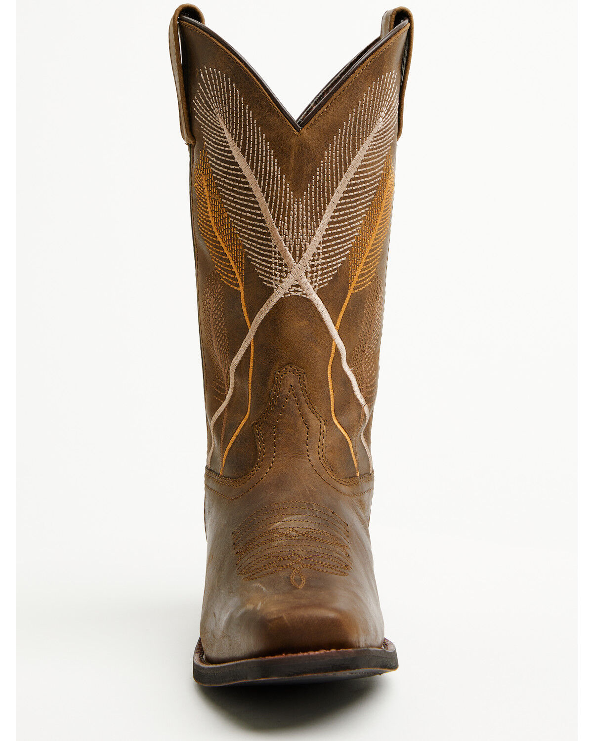 Image #4 - Laredo Women's Field Of Dreams Western Boots - Square Toe, Brown, hi-res