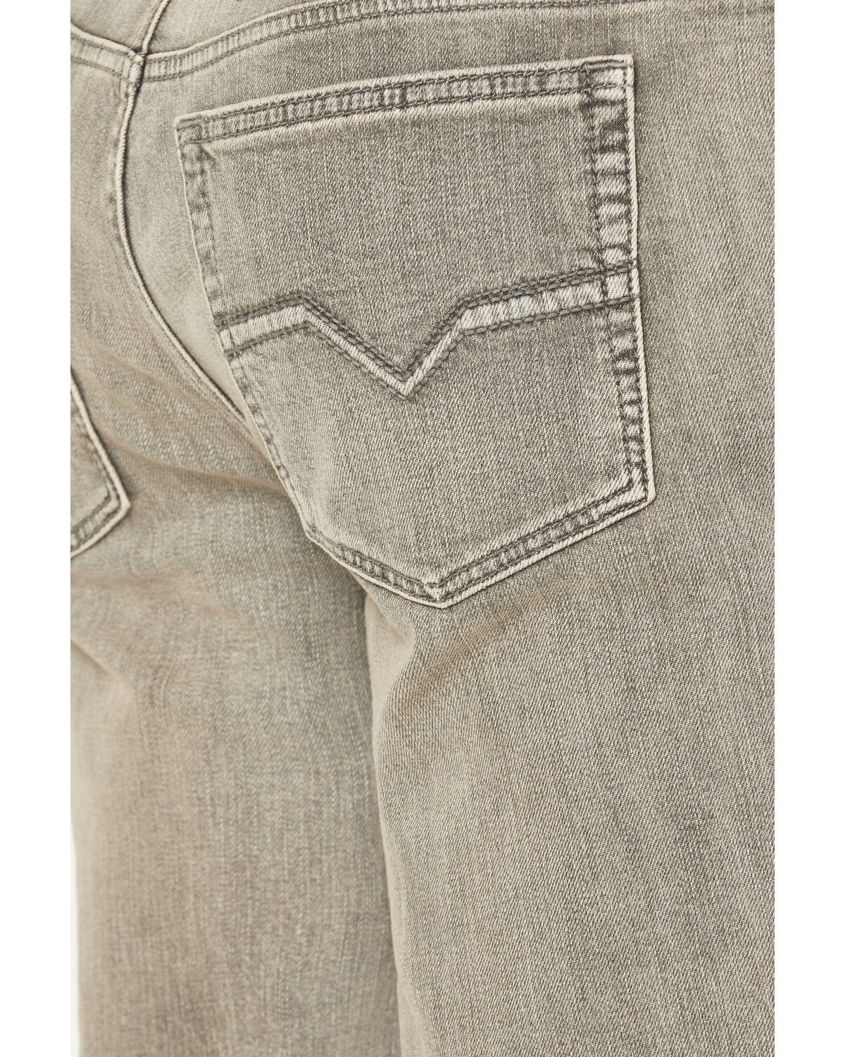 Image #4 - Moonshine Spirit&reg; Men's Dustbowl Wash Hutch Slim Bootcut Stretch Denim Jeans, Grey, hi-res