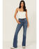 Image #1 - Idyllwind Women's Texas Hold 'Em Legend High Rise Bootcut Extreme Stretch Denim Jeans, Medium Wash, hi-res