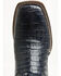 Image #6 - Cody James Black 1978&reg; Men's The Hayward Exotic Caiman Western Boots - Broad Square Toe, Navy, hi-res