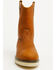 Image #4 - Hawx Men's 10.75" Pull-On Barnyard Leather Work Boots - Composite Toe, Tan, hi-res