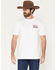 Image #2 - Seager X Coors Banquet Men's Hotshots Short Sleeve Graphic T-Shirt, White, hi-res