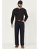 Image #1 - Forge Workwear Men's FR Relaxed Bootcut Canvas Pants, Navy, hi-res