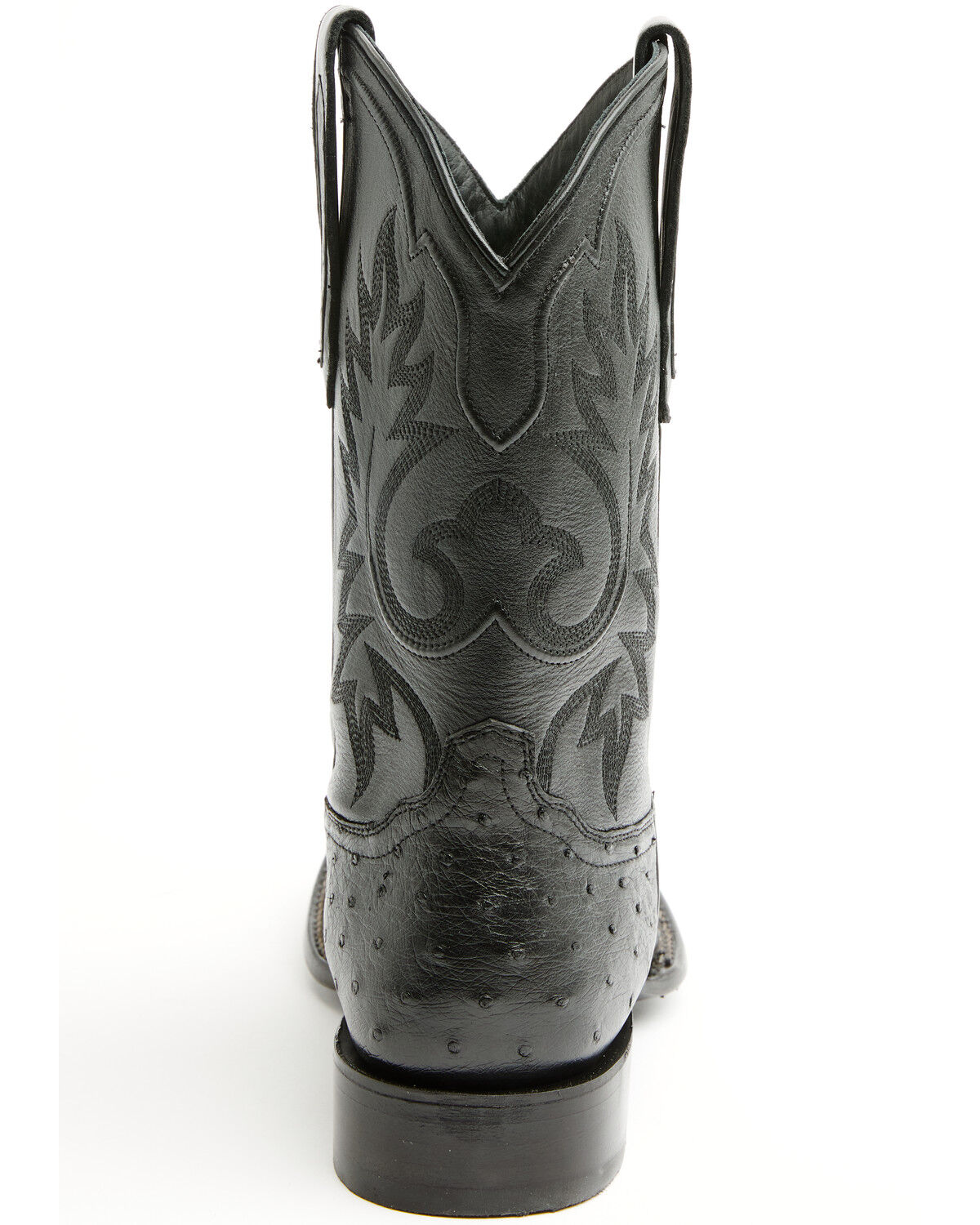 Image #5 - Cody James Black 1978&reg; Men's The Hayward Exotic Full Quill Ostrich Western Boots - Broad Square Toe, Black, hi-res