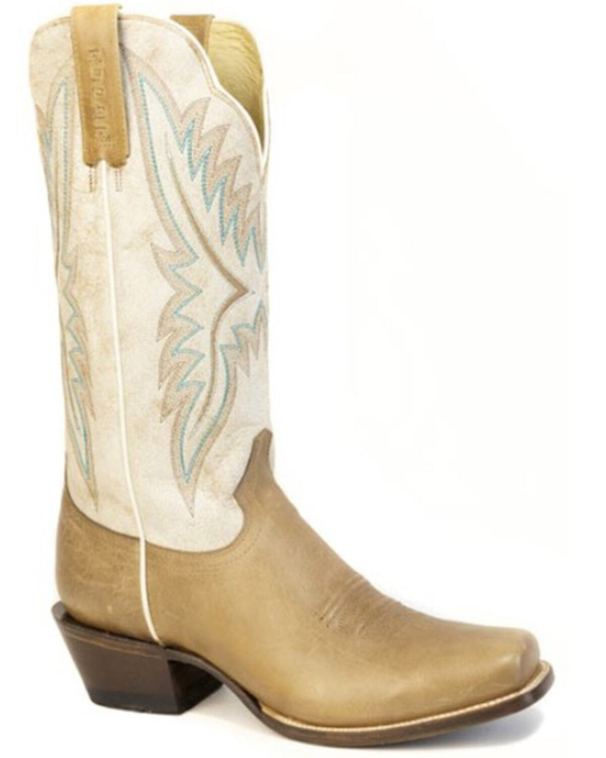 Image #1 - Roper Women's Della Western Boots - Square Toe, Tan, hi-res