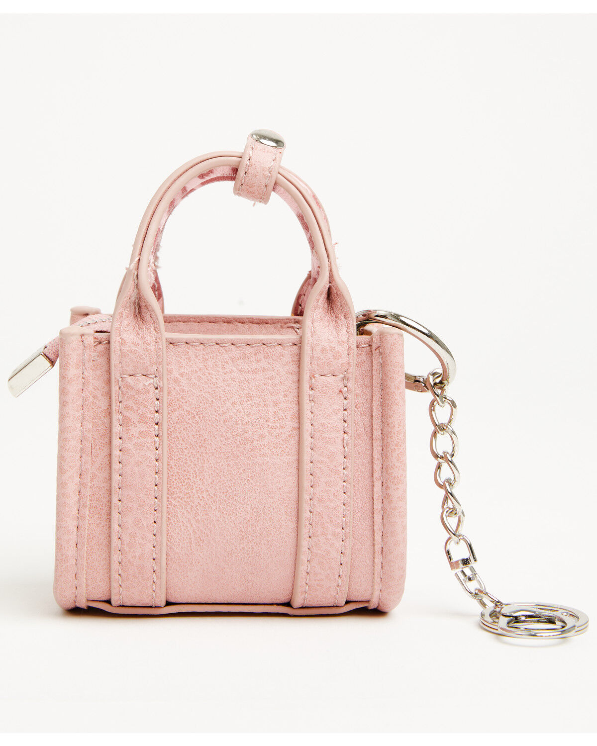 Image #4 - Wrangler X Boot Barn Leopard Print Mini Handbag Charm, Pink, hi-res