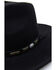 Image #2 - Cody James Men's Wool Felt Western Fashion Hat, Black, hi-res