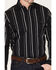 Image #3 - Cody James Black 1978&reg; Men's Elm Striped Long Sleeve Button-Down Western Shirt, Black, hi-res