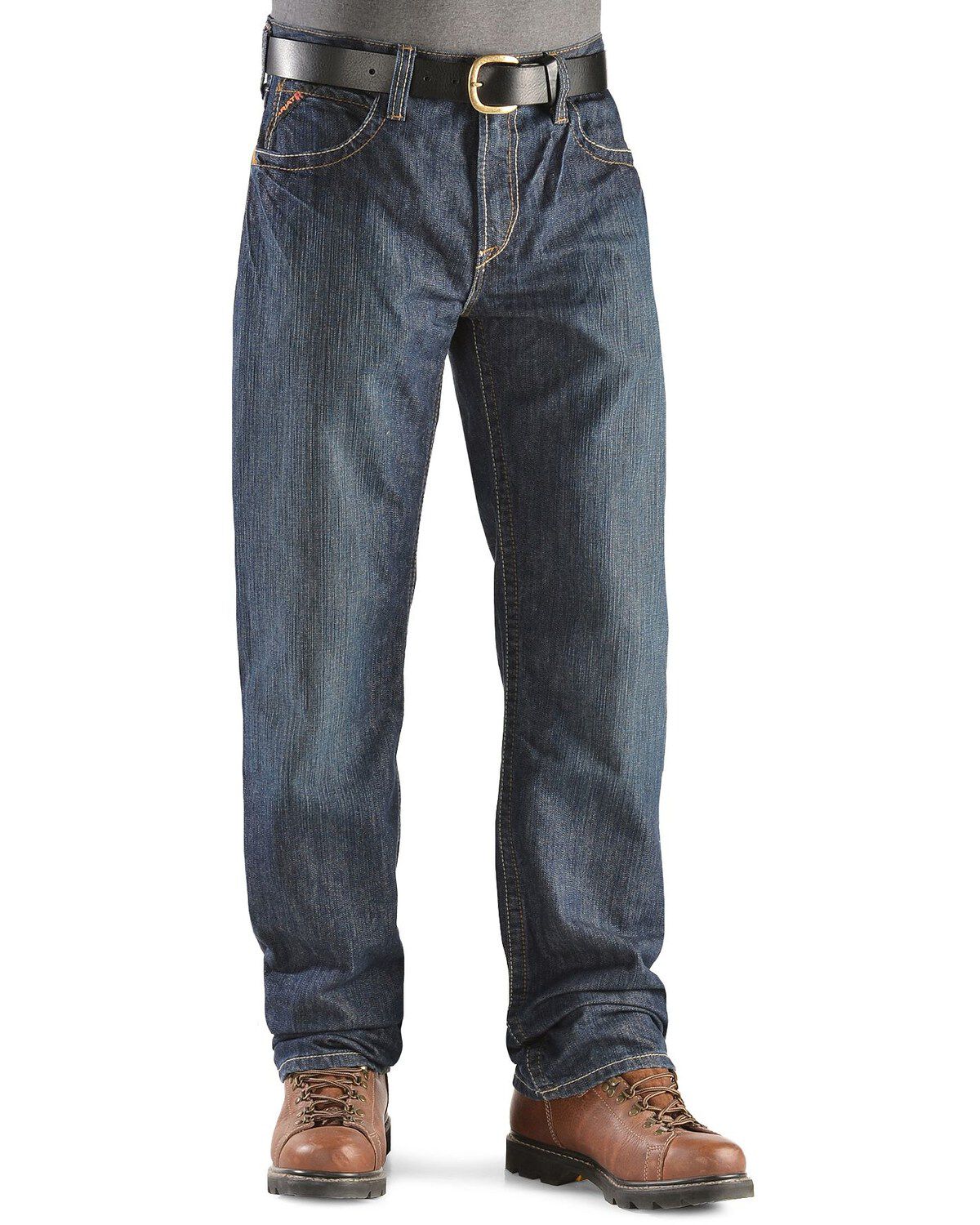 Image #5 - Ariat Men's Shale Fire Resistant Work Jeans, Denim, hi-res