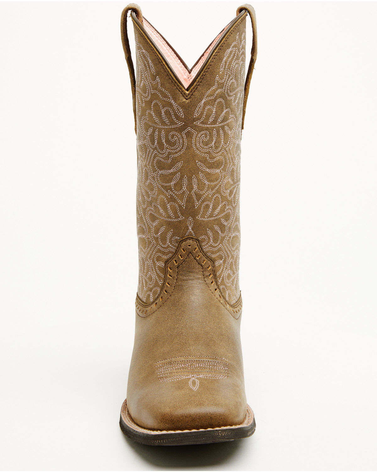 Image #4 - Ariat Women's Round Up Remuda Performance Western Boots - Broad Square Toe, Sand, hi-res
