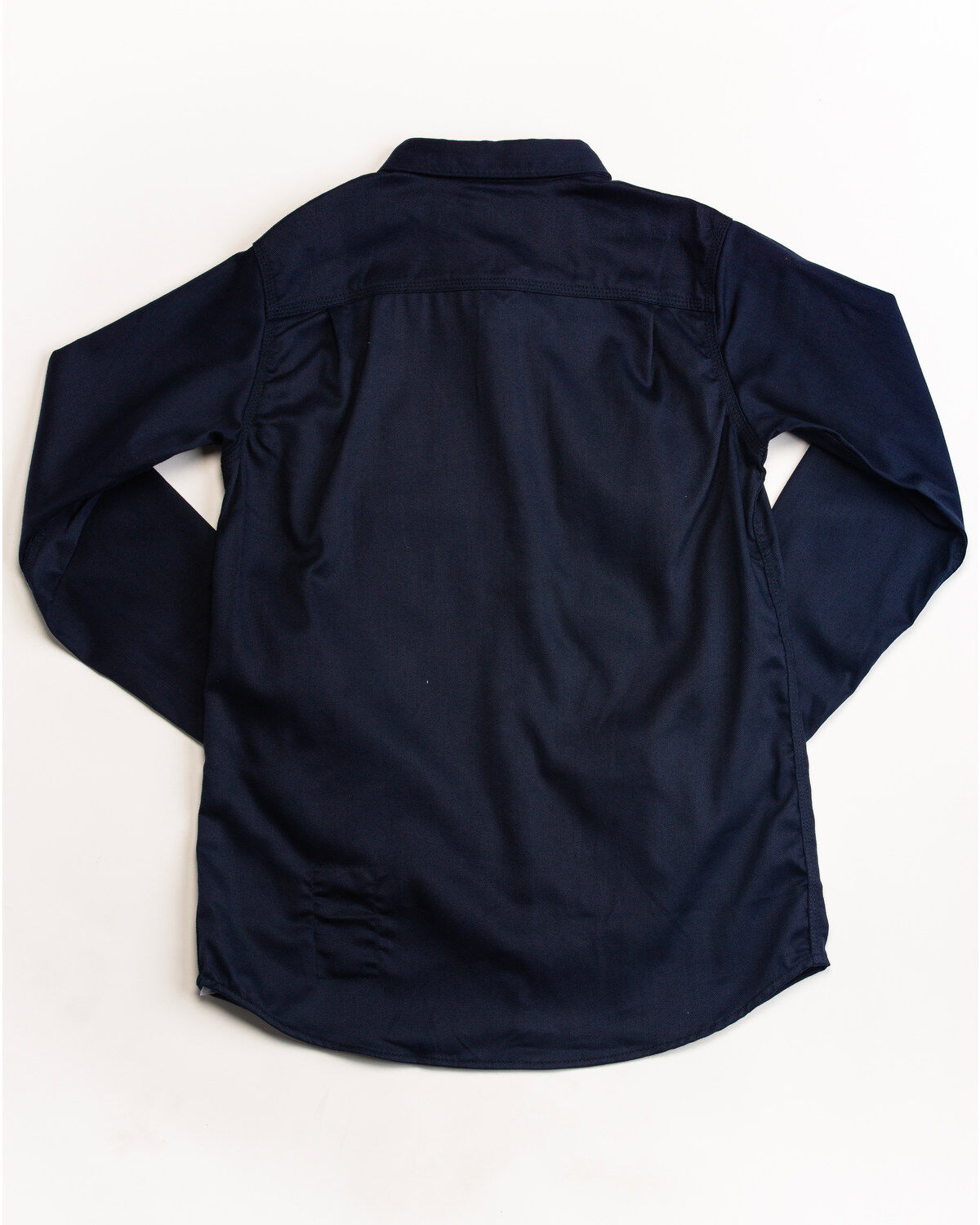Image #3 - Carhartt Women's FR Rugged Flex&reg; Long Sleeve Button-Down Work Shirt, Navy, hi-res