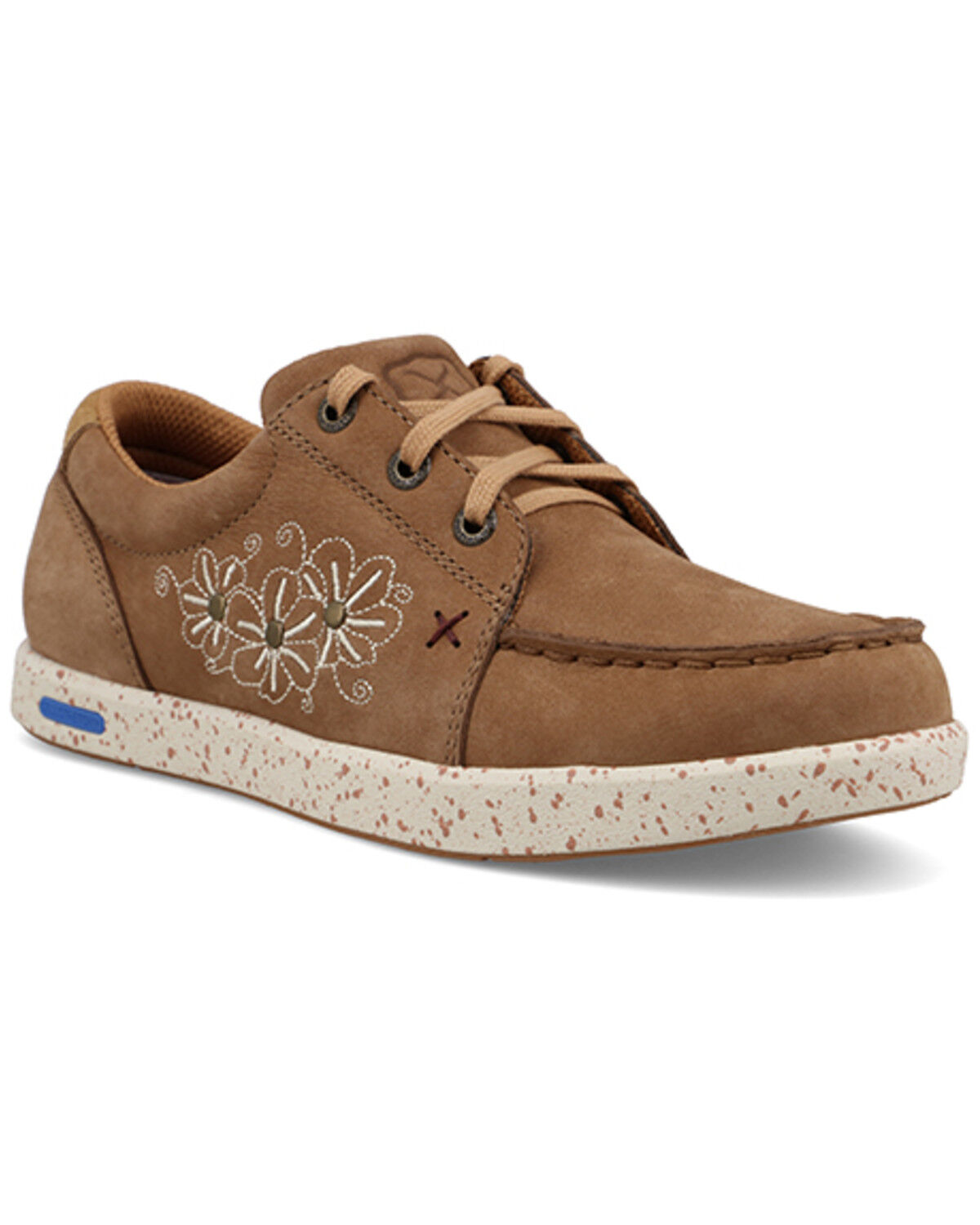 Twisted X Women's Lace-Up UltraLite X&trade; Casual Shoes - Moc Toe, Brown, hi-res