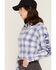 Image #2 - Ariat Women's FR Paige Logo Long Sleeve Button-Down Work Shirt, Blue, hi-res