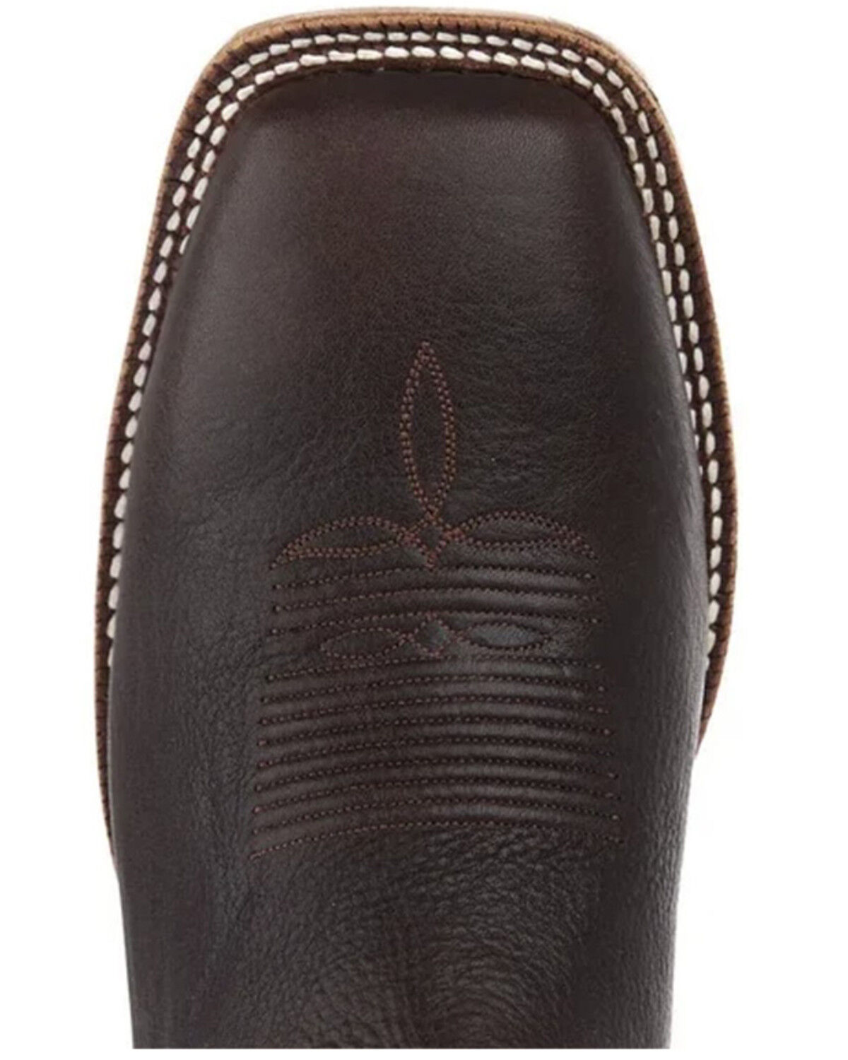 Image #3 - Tony Lama Men's Alfredo Bison Western Boots - Broad Square Toe, Brown, hi-res
