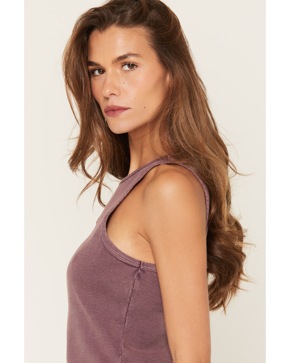 Image #2 - Shyanne Women's Bella Boot Graphic Tank Top, Slate, hi-res