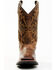 Image #4 - Laredo Women's Anita Western Performance Boots - Broad Square Toe, Tan, hi-res