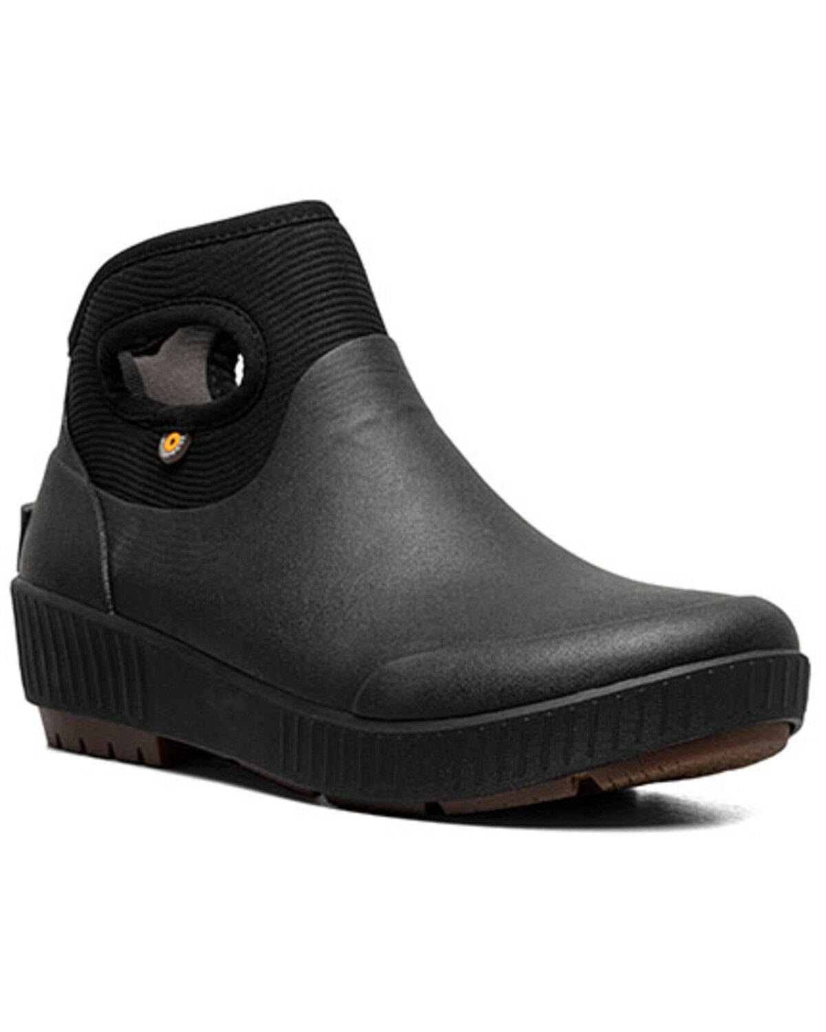 Image #1 - Bogs Women's Seattle II Ankle Rain Boots - Round Toe, Black, hi-res