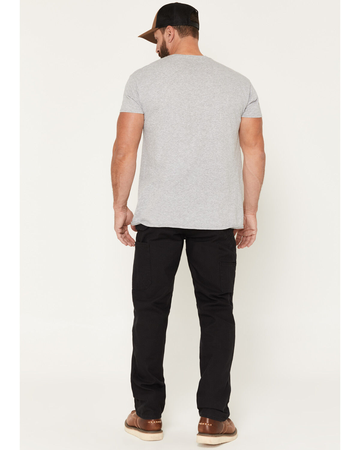 Image #3 - Strauss Men's E.S. Iconic Work Pants, Black, hi-res