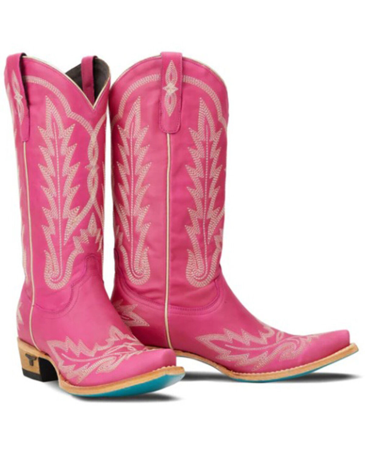 Lane Women's Lexington Tall Western Boots - Snip Toe, Hot Pink, hi-res