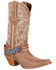 Image #1 - Durango Women's Crush Flag Accessory Western Boots - Snip Toe, Brown, hi-res
