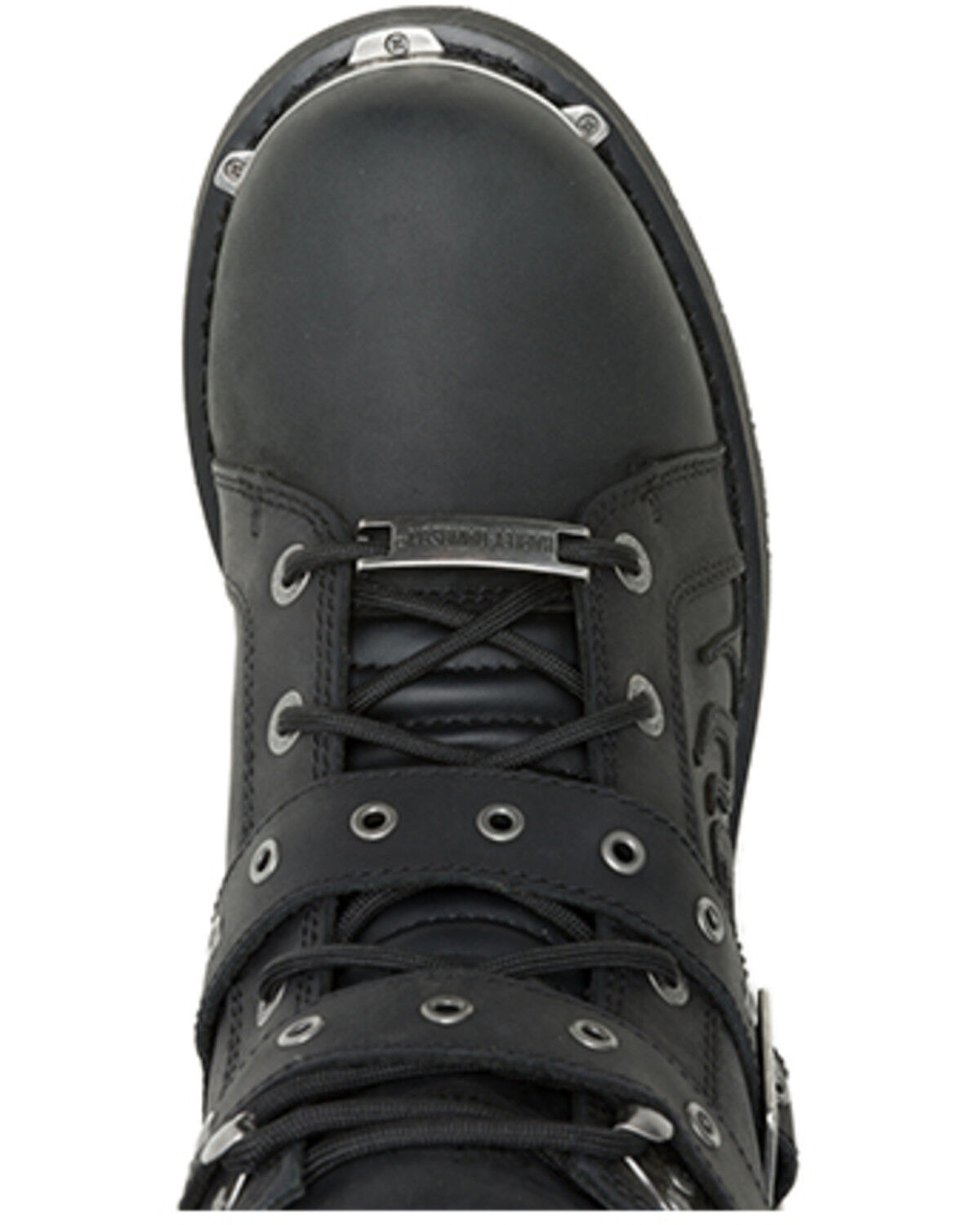 Image #6 - Harley Davidson Men's Ironblaze Motorcycle Boots - Round Toe, Black, hi-res