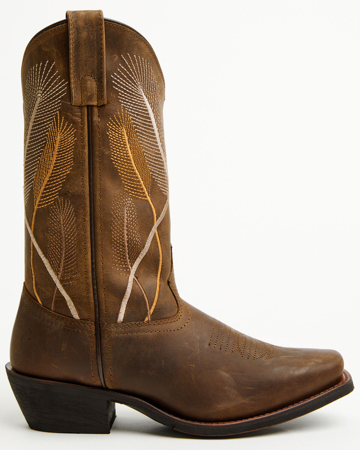 Image #2 - Laredo Women's Field Of Dreams Western Boots - Square Toe, Brown, hi-res