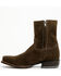 Image #3 - Moonshine Spirit&reg; Men's Pancho 8" Roughout Western Boots - Square Toe, Dark Brown, hi-res